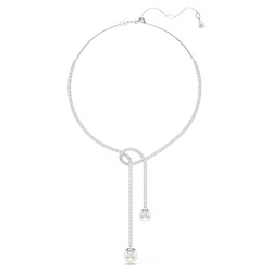 MATRIX: NECKLACE WHITE, RHODIUM PLATED 5692416