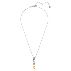 GEMA PENDANT MULTICOLOR, RHODIUM PLATED 5692421