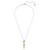 GEMA PENDANT MULTICOLOR, RHODIUM PLATED 5692421