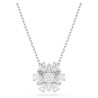 IDYLLIA PENDANT, WHITE, RHODIUM PLATED 5691484