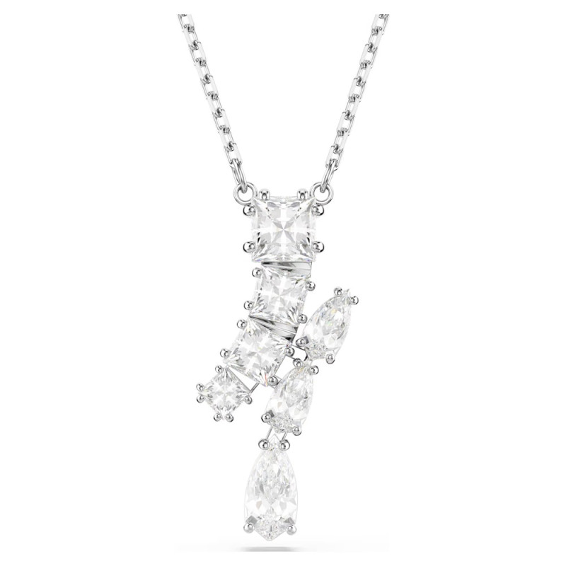 MATRIX PENDANT WHITE, RHODIUM PLATED 5700420