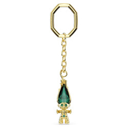 GOOD LUCK TROLLS: KEYRING GREEN, GOLD TONE PLATED 5696147