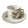 TAZZA CAFFÈ CON PIATTO ROTHSCHILD BIRD RO 1709 + 1727