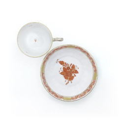 COFFEE CUP WITH SAUCER, APPONYI