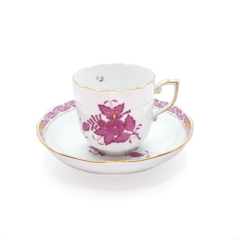 COFFEE CUP WITH SAUCER, APPONYI