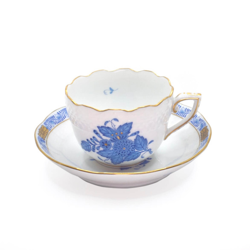 COFFEE CUP WITH SAUCER, APPONYI