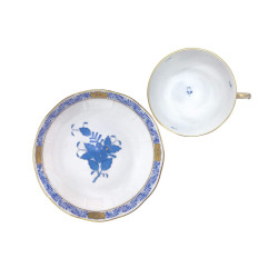 TEA CUP WITH PLATE, APPONYI