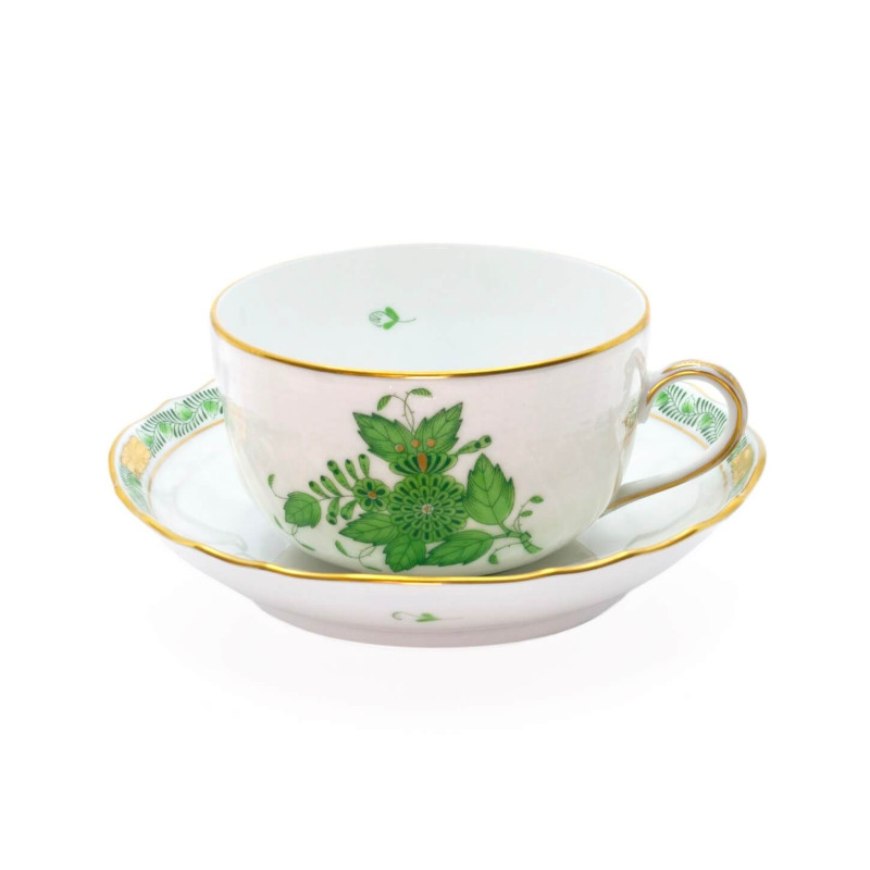 TEA CUP WITH PLATE, APPONYI