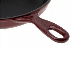 CAST IRON DEEP DOUBLE POUR SPOUTS SKILLET