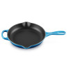 CAST IRON DEEP DOUBLE POUR SPOUTS SKILLET