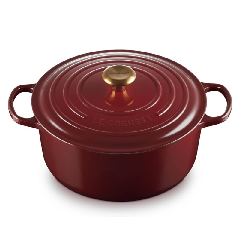 28 CM ROUND CAST IRON COCOTTE, EVOLUTION