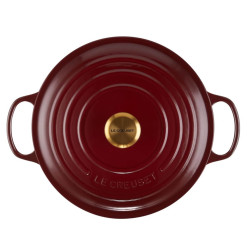 28 CM ROUND CAST IRON COCOTTE, EVOLUTION