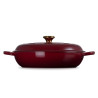 30 CM CAST IRON SHALLOW CASSEROLE, EVOLUTION