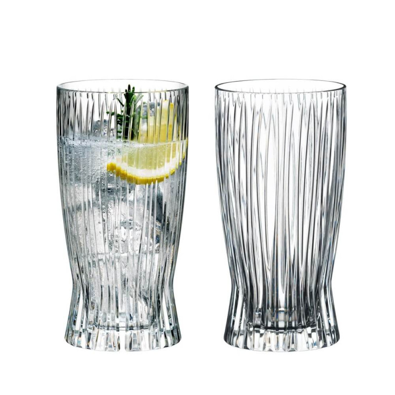 SET OF 2 FIRE LONG DRINK GLASSES, 0515/04S1