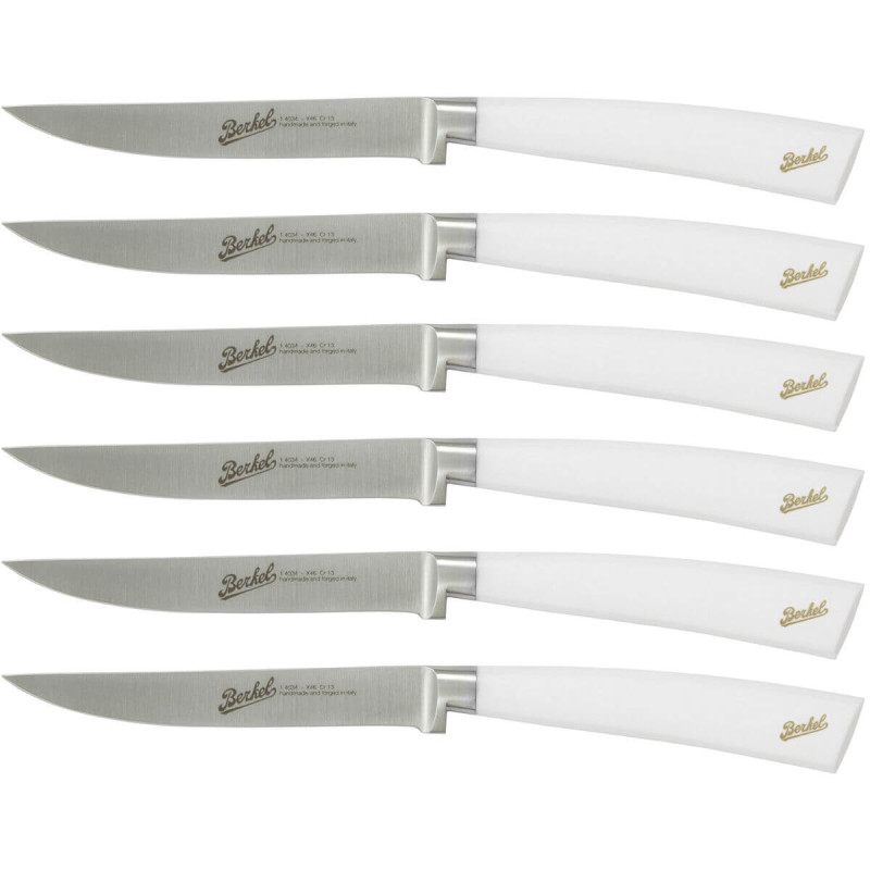 SET OF 6 STEAK KNIFES, ELEGANCE