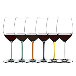 SET OF 6 CABERNET GLASS,...