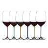 SET OF 6 CABERNET GLASS, FATTO A MANO