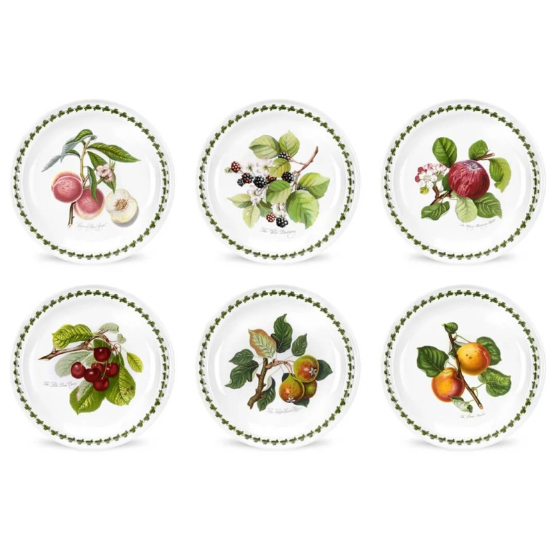 SET OF 6 DINNER PLATES 25 CM, POMONA