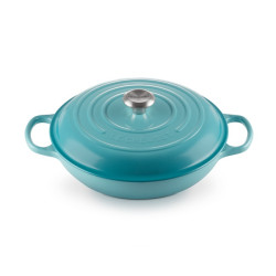 30 CM CAST IRON SHALLOW CASSEROLE, EVOLUTION