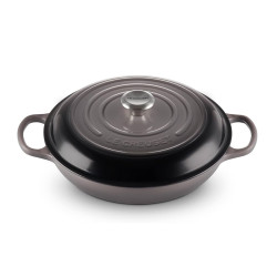 30 CM CAST IRON SHALLOW CASSEROLE, EVOLUTION