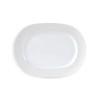 OVAL PLATTER 30 CM, ECUME PEARL