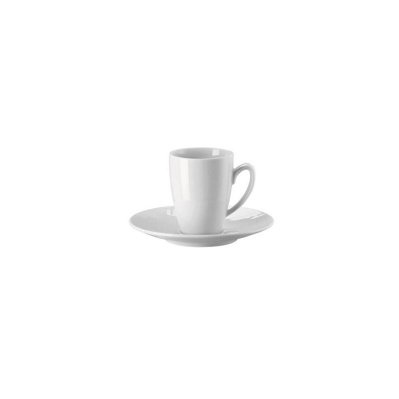 TAZZA CAFFE CON PIATTO 14742/14741 MESH BIANCO