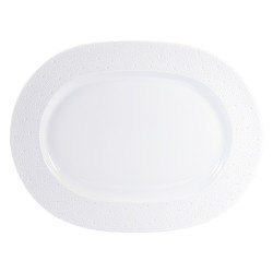 OVAL PLATTER 43 CM ECUME...