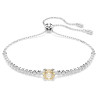 MATRIX BRACELET WHITE, RHODIUM PLATED 5690694