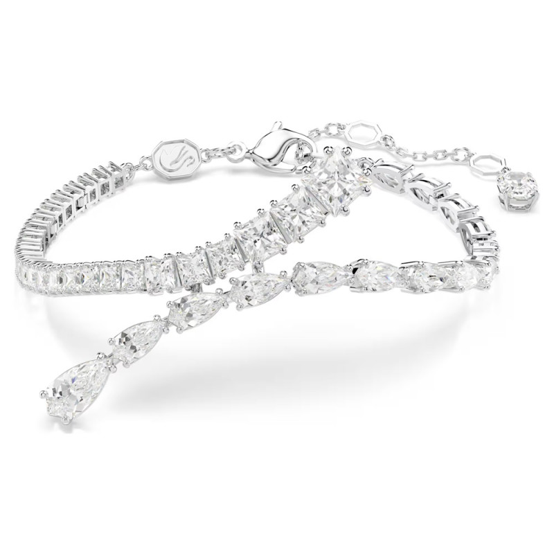 MATRIX BRACELET SIZE WHITE, RHODIUM PLATED 5693154