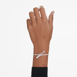 MATRIX BRACELET SIZE WHITE, RHODIUM PLATED 5693154