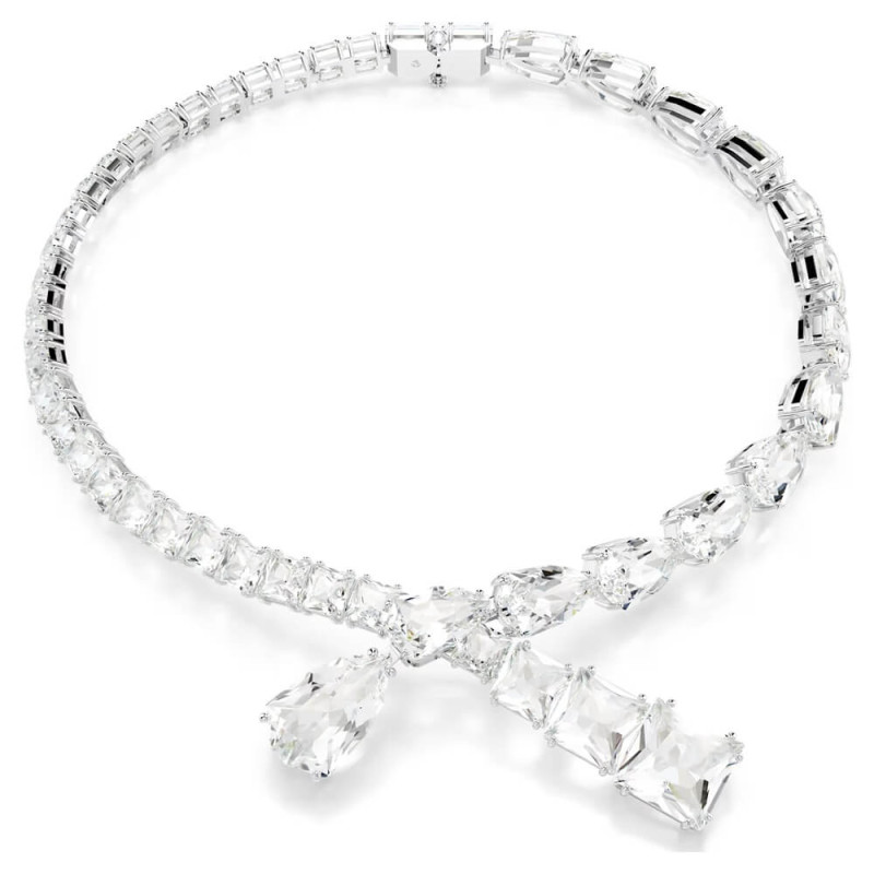 MATRIX: NECKLACE WHITE, RHODIUM PLATING 5692521