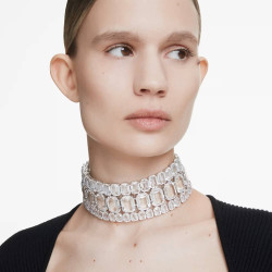 MILLENIA CHOKER, RHODIUM PLATED 5696290