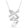 HYPERBOLA PENDANT WHITE, RHODIUIM PLATED 5698547