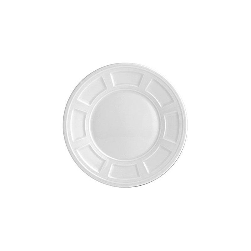 DESSERT PLATE 19 CM NAXOS, WHITE