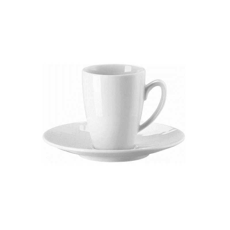 TAZZA ESPRESSO CON PIATTO 14717/716 MESH BIANCO