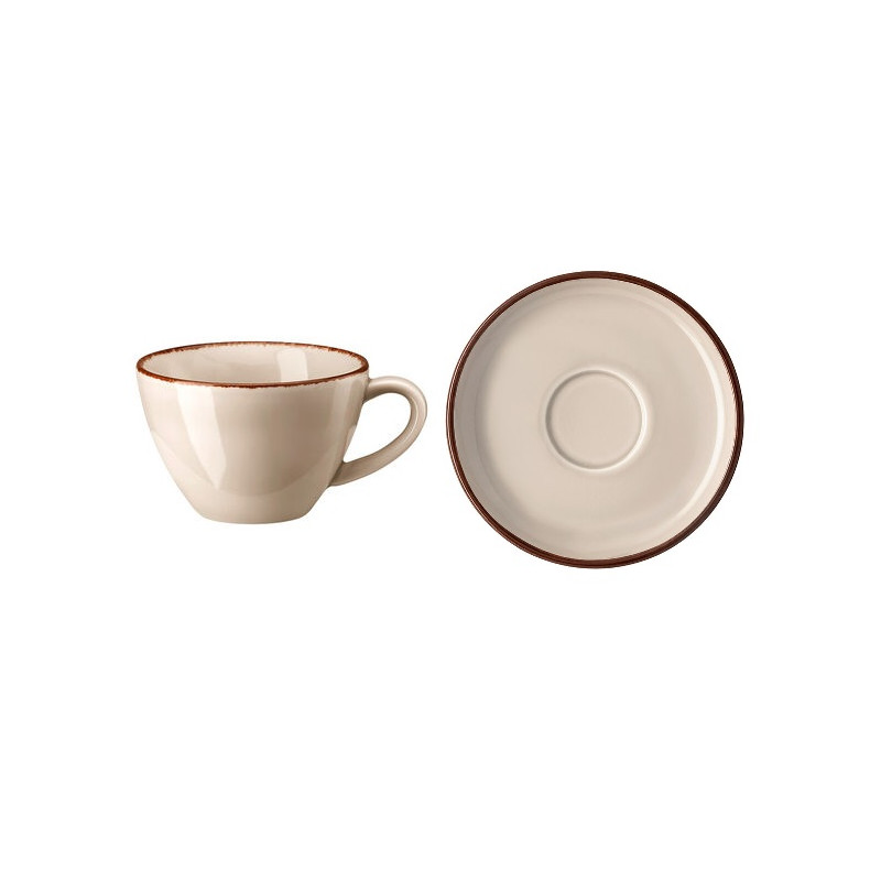 COFFEE CUP WITH SAUCER, PROFI CASUAL