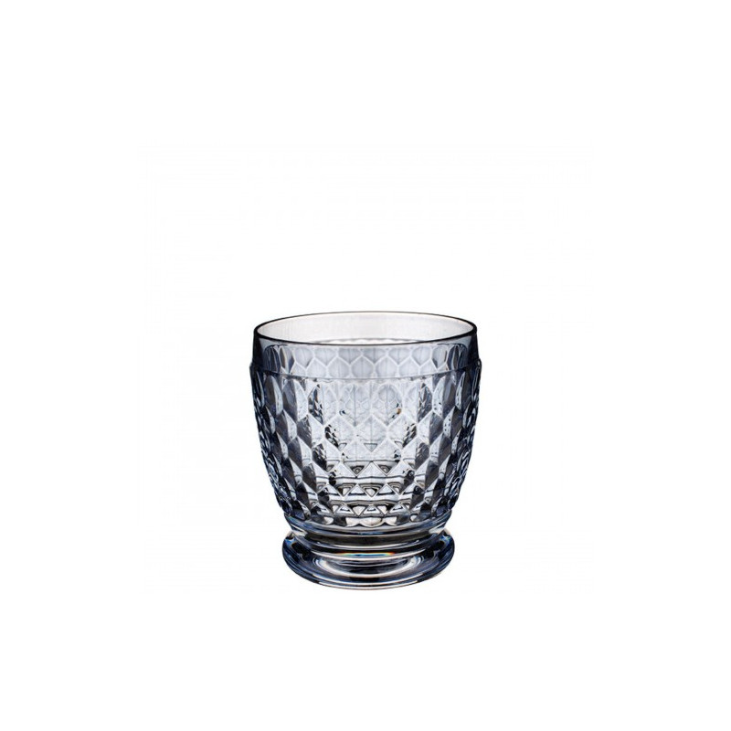 LIQUOR SHOT GLASS, BOSTON COLOURED