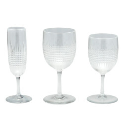 SET OF 36 NANCY GLASSES