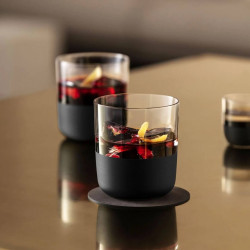 SET OF 4 WHISKY TUMBLERS, MANUFACTURE ROCK