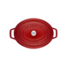 OVAL CASSEROLE 33 CM, CHERRY