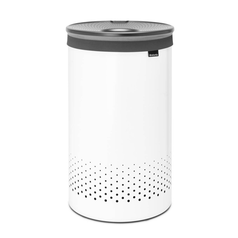 60 LT LAUNDRY BIN, WHITE 304880