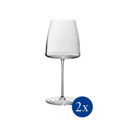 SET OF 2 WHITE WINE GOBLET,...