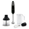 IMMERSION BLENDER WITH 3 ACCESSORIES, BLACK