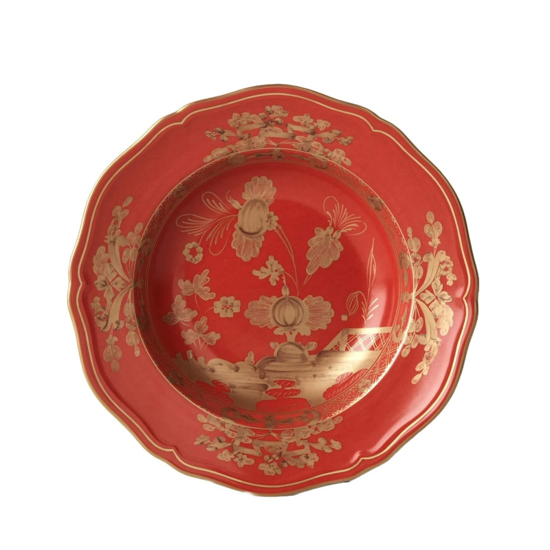 SOUP PLATE 24 CM, GOLD COLLECTION ORIENTE ITALIANO