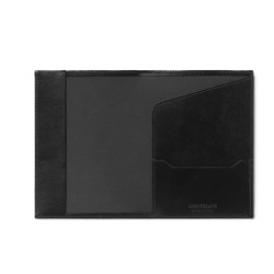 LEATHER PASSPORT HOLDER, BLACK MEISTERSTUCK 198333