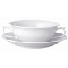 TAZZA BRODO C/PIATTO 10420 SANSSOUCI BIANCO