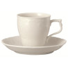 COFFEE CUP&SAUCER 20480/800002/14722/721 IVORY SANSSOUCI