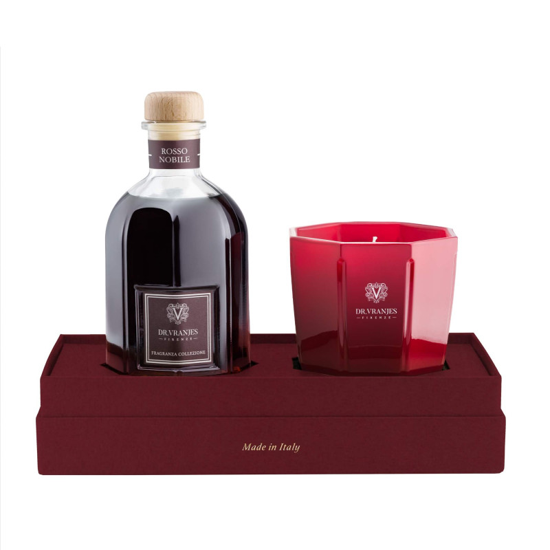 GIFT BOX PROFUMO 250 ml + CANDELA S, NATALE 24