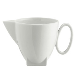 MILK JUG WHITE, DIAGONO