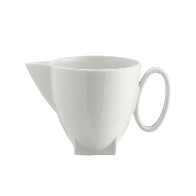 MILK JUG WHITE, DIAGONO